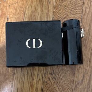 Dior lipstick wallet with 3 lipsticks